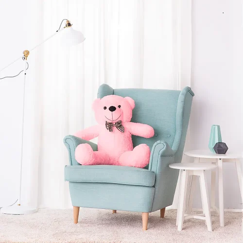Teddyway Popo Big Plush Teddy Bear Giant XXL, Soft Toy, 100 Cm, 39 Inches, 3.3 Feet, Light Brown - Teddyway