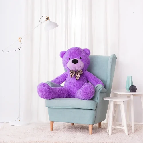 Teddyway Popo Big Plush Teddy Bear Giant XXL, Soft Toy, 100 Cm, 39 Inches, 3.3 Feet, Light Brown - Teddyway