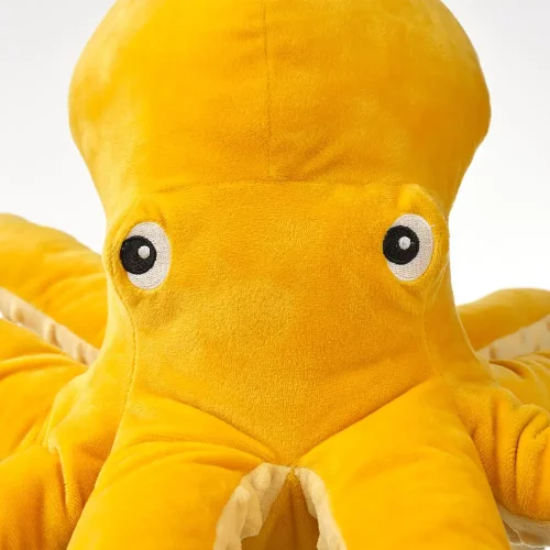 Teddyway Sodo Big Plush Squid Giant XXL, Soft Toy, 80 Cm, 31 Inches, 2.6 Feet, Blue - Teddyway