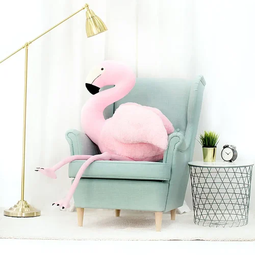Teddyway Fofo Big Plush Flamingo Giant XXL, Soft Toy, 125 Cm, 49 Inches, 4.1 Feet, Pink - Teddyway