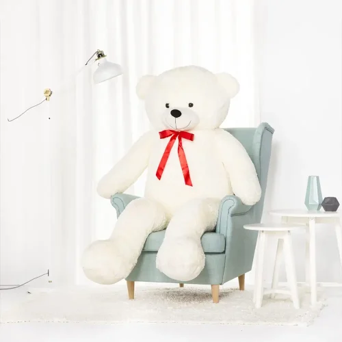 Teddyway Nomo Big Plush Teddy Bear Giant XXL, Soft Toy, 100 Cm, 39 Inches, 3.3 Feet, Dark Brown - Teddyway
