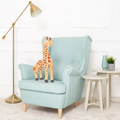 Teddyway Gifo Plush Giraffe, Soft Toy, 55 Cm, 21 Inches, 1.8 Feet, Yellow - Teddyway