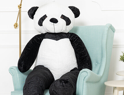 Big cuddly pandas