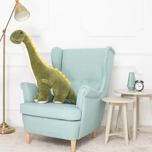 Teddyway Tobo Big Plush Dinosaur Giant XXL, Soft Toy, 110 Cm, 43 Inches, 3.6 Feet, Green - Teddyway