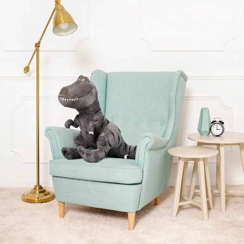 Teddyway Deno Plush Dinosaur, Soft Toy, 70 Cm, 27 Inches, 2.3 Feet, Green - Teddyway