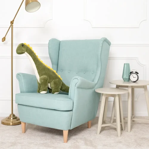 Teddyway Tobo Plush Dinosaur, Soft Toy, 80 Cm, 31 Inches, 2.6 Feet, Green - Teddyway