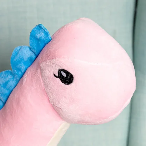 Teddyway Tobo Big Plush Dinosaur Giant XXL, Soft Toy, 150 Cm, 59 Inches, 4.9 Feet, Pink - Teddyway