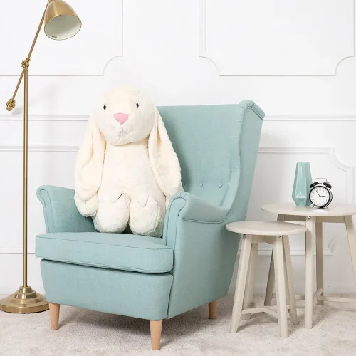 Teddyway Bani Big Plush Bunny Giant XXL, Soft Toy, 100 Cm, 39 Inches, 3.3 Feet, White - Teddyway