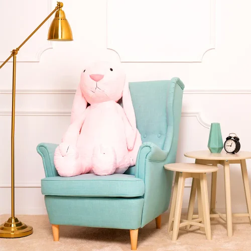 Teddyway Bani Big Plush Bunny Giant XXL, Soft Toy, 120 Cm, 47 Inches, 3.9 Feet, Pink - Teddyway