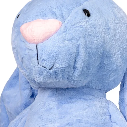 Teddyway Bani Big Plush Bunny Giant XXL, Soft Toy, 160 Cm, 63 Inches, 5.2 Feet, Blue - Teddyway