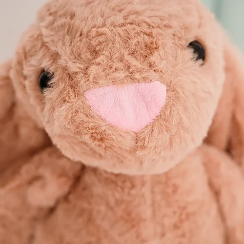 Teddyway Bani Big Plush Bunny Giant XXL, Soft Toy, 120 Cm, 47 Inches, 3.9 Feet, Light Brown - Teddyway