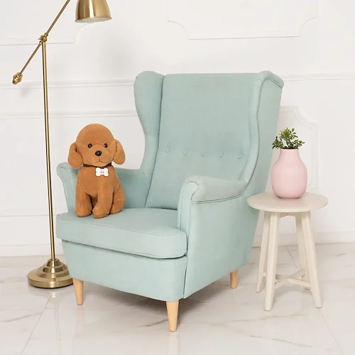 Pudi Plush Dog Poodle, Soft Toy, 40 Cm, 15 Inches, 1.3 Feet, Brown - Teddyway
