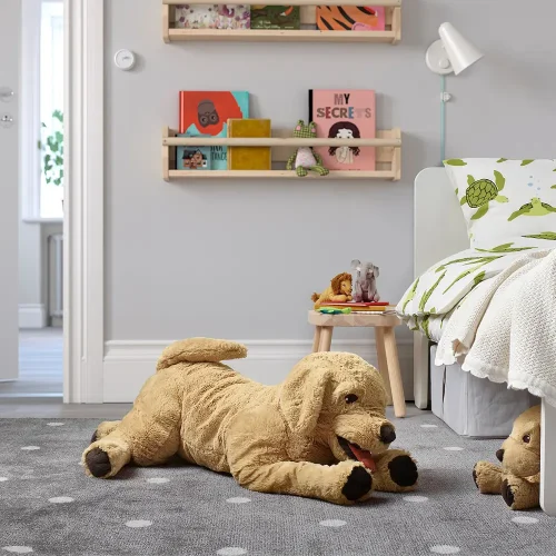 Ravi Plush Dog Golden Retriever, Soft Toy, 30 Cm, 11 Inches, 0.9 Feet, Brown - Teddyway