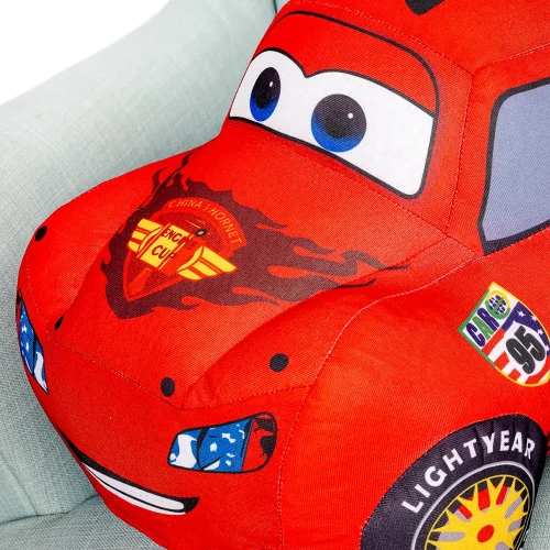 Disney Cars Lightning McQueen Plush Toy, Soft Toy, 20 Cm, 7 Inches, 0.6 Feet, Red - Teddyway