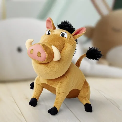Disney Pumba Plush Toy, Soft Toy, 25 Cm, 9 Inches, 0.8 Feet, Brown - Teddyway