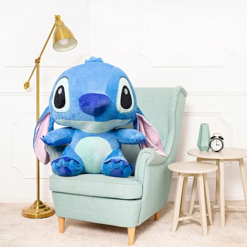 Disney Lilo & Stitch Stitch Plush Toy, Soft Toy, 30 Cm, 11 Inches, 0.9 Feet, Blue - Teddyway