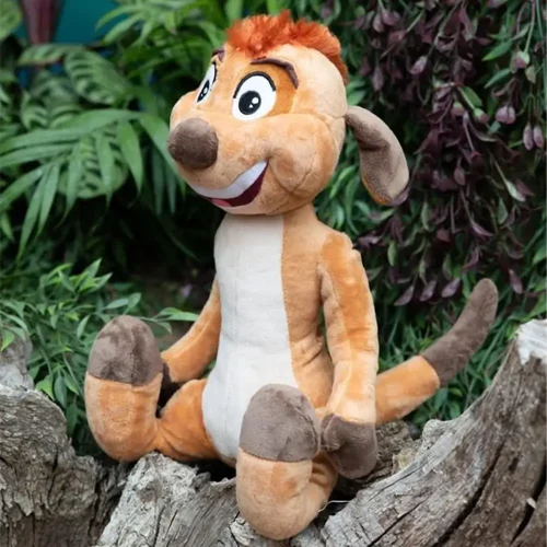 Disney Timon Plush Toy, Soft Toy, 25 Cm, 9 Inches, 0.8 Feet, Light Brown - Teddyway