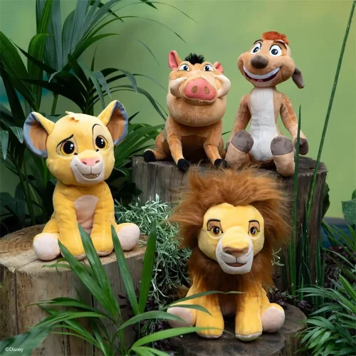 Disney Timon Plush Toy, Soft Toy, 25 Cm, 9 Inches, 0.8 Feet, Light Brown - Teddyway