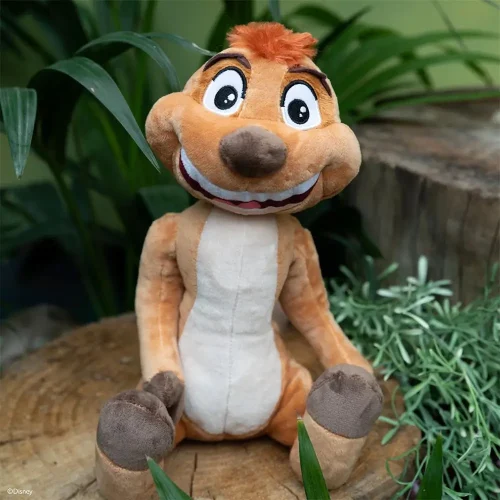 Disney Timon Plush Toy, Soft Toy, 25 Cm, 9 Inches, 0.8 Feet, Light Brown - Teddyway