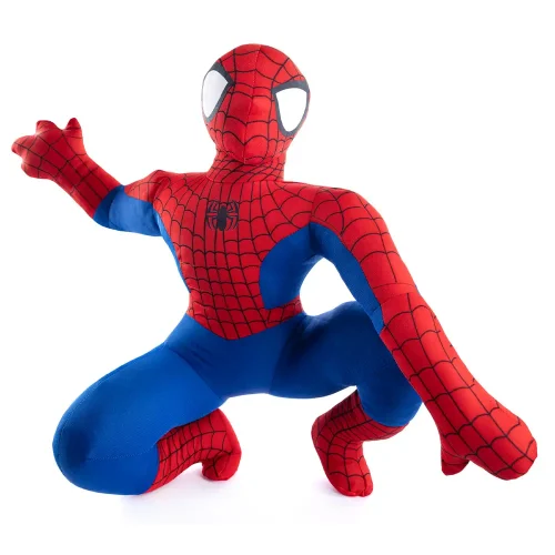 Marvel Spider-Man M1 Plush Toy, Soft Toy, 20 Cm, 7 Inches, 0.6 Feet, Red - Teddyway