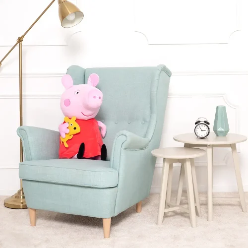 Peppa Pig Plush Toy, Soft Toy, 50 Cm, 19 Inches, 1.6 Feet, Pink - Teddyway