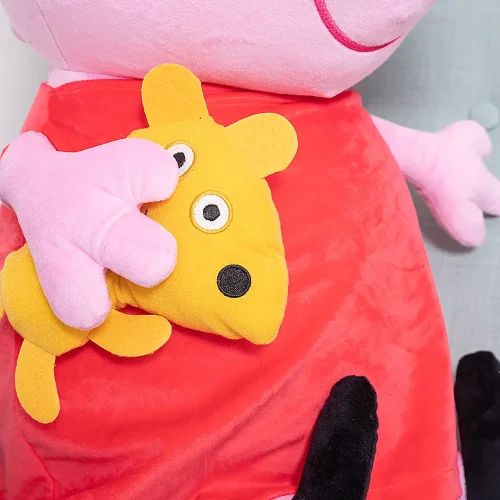 Peppa Pig Plush Toy, Soft Toy, 50 Cm, 19 Inches, 1.6 Feet, Pink - Teddyway