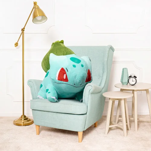 Pokemon Bulbasaur Plush Toy, Soft Toy, 30 Cm, 11 Inches, 0.9 Feet, Green - Teddyway