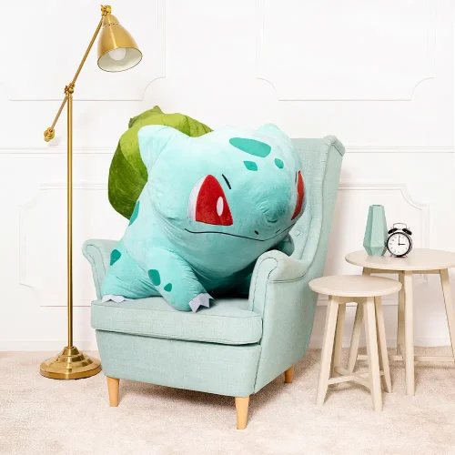 Pokemon Bulbasaur Plush Toy, Soft Toy, 30 Cm, 11 Inches, 0.9 Feet, Green - Teddyway