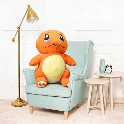 Pokemon Charmander Plush Toy, Soft Toy, 30 Cm, 11 Inches, 0.9 Feet, Orange - Teddyway