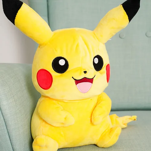 Pokemon Pikachu Plush Toy, Soft Toy, 20 Cm, 7 Inches, 0.6 Feet, Yellow - Teddyway