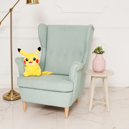 Pokemon Pikachu Plush Toy, Soft Toy, 20 Cm, 7 Inches, 0.6 Feet, Yellow - Teddyway
