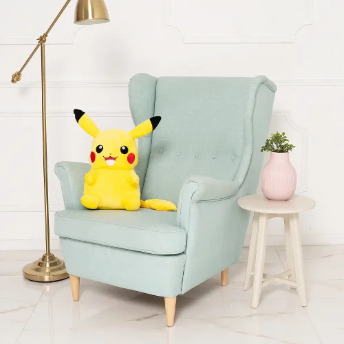 Pokemon Pikachu Plush Toy, Soft Toy, 20 Cm, 7 Inches, 0.6 Feet, Yellow - Teddyway