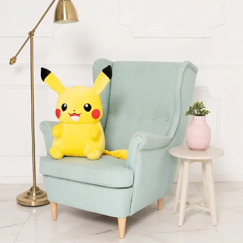 Pokemon Pikachu Plush Toy, Soft Toy, 20 Cm, 7 Inches, 0.6 Feet, Yellow - Teddyway