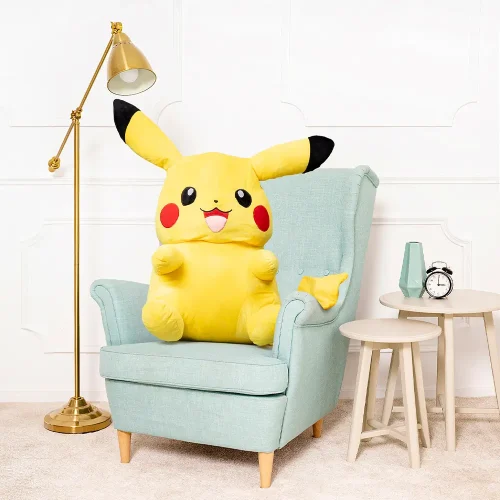 Pokemon Pikachu Plush Toy, Soft Toy, 20 Cm, 7 Inches, 0.6 Feet, Yellow - Teddyway