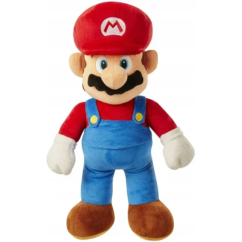 Super Mario Mario Plush Toy, Soft Toy, 20 Cm, 7 Inches, 0.6 Feet, Red - Teddyway
