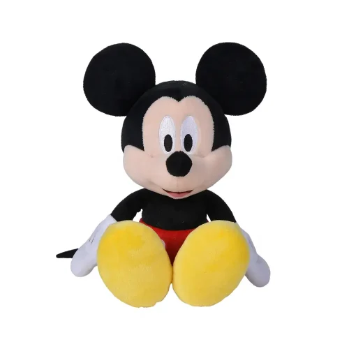 Disney Mickey Mouse Plush Toy, Soft Toy, 25 Cm, 9 Inches, 0.8 Feet, Black - Teddyway