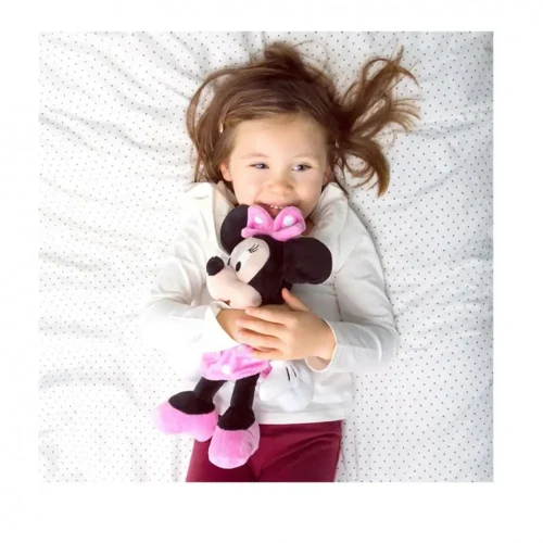 Disney Minnie Mouse Plush Toy, Soft Toy, 25 Cm, 9 Inches, 0.8 Feet, Black - Teddyway