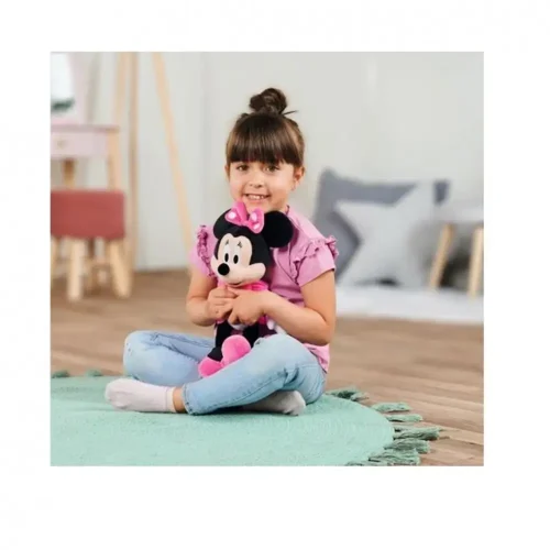 Disney Minnie Mouse Plush Toy, Soft Toy, 25 Cm, 9 Inches, 0.8 Feet, Black - Teddyway