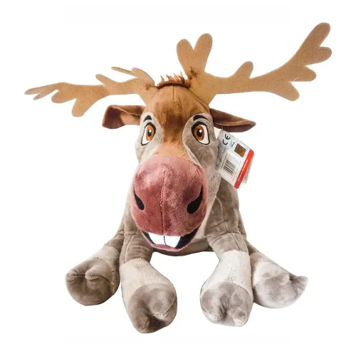 Disney Frozen Reindeer Sven Plush Toy, Soft Toy, 50 Cm, 19 Inches, 1.6 Feet, Gray - Teddyway
