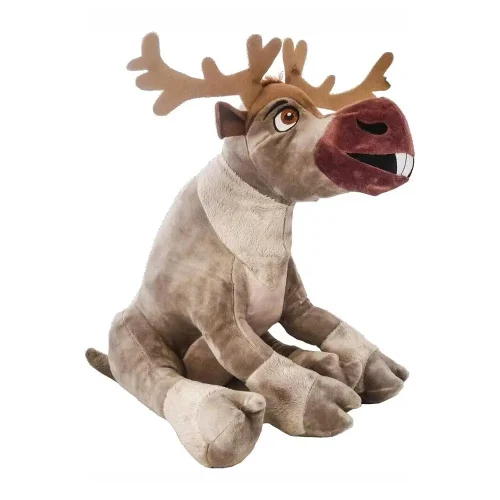 Disney Frozen Reindeer Sven Plush Toy, Soft Toy, 50 Cm, 19 Inches, 1.6 Feet, Gray - Teddyway