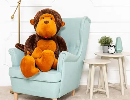 Big cuddly monkeys