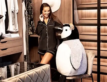 Big cuddly penguins